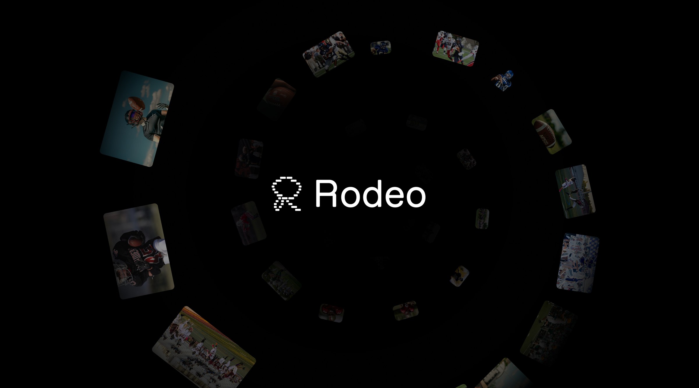 The Rodeo name, set beside its mark.